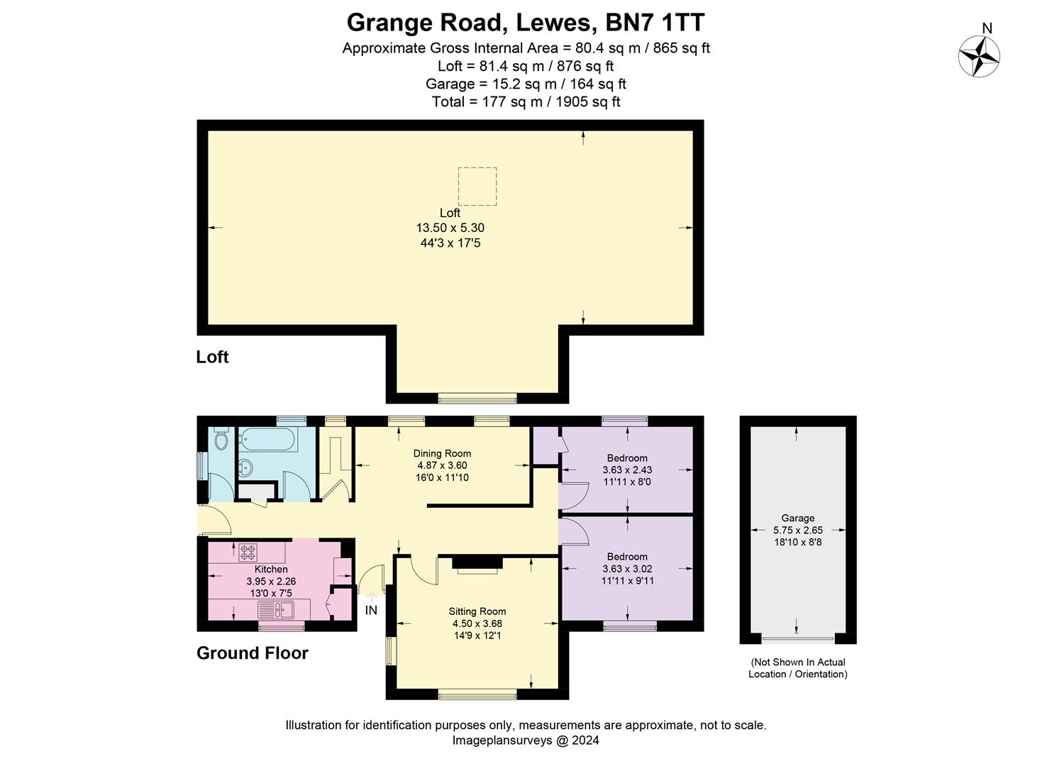 Bungalow Detached Grange Road, Lewes Rowland Gorringe